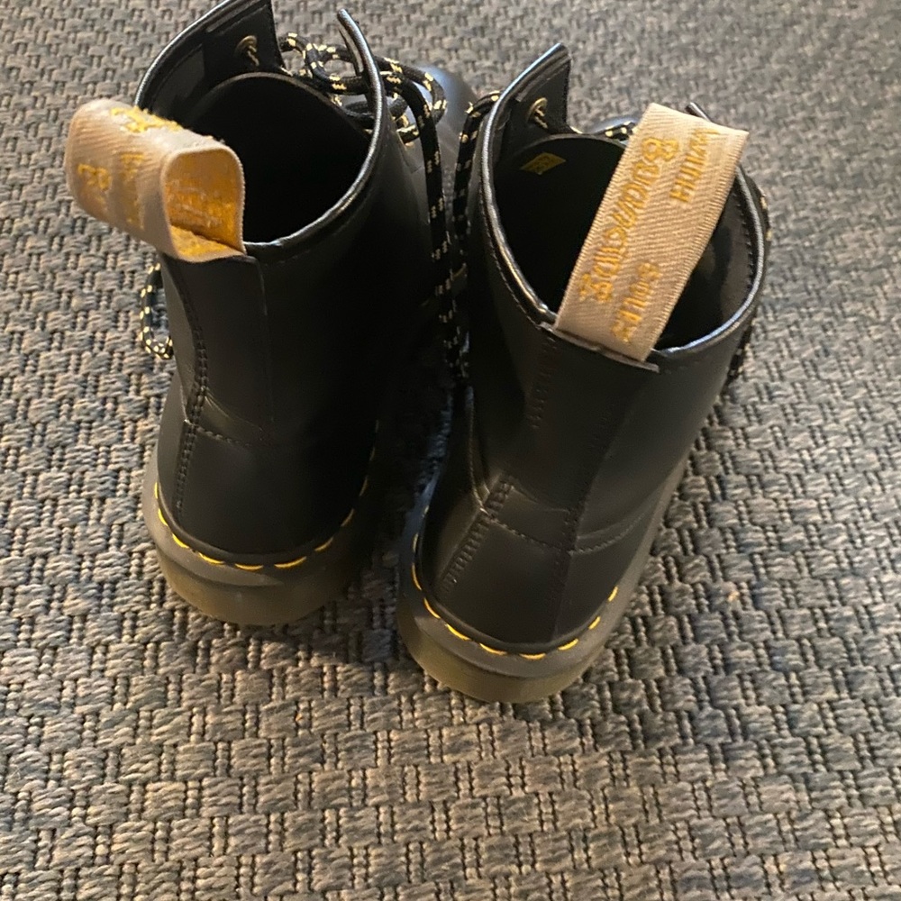 Dr. Martens Vegan Leather Boots - Picture 2 of 3